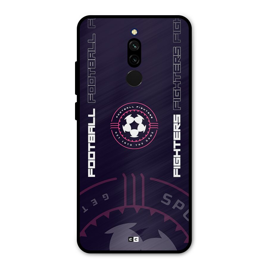 Football Fighters Metal Back Case for Redmi 8