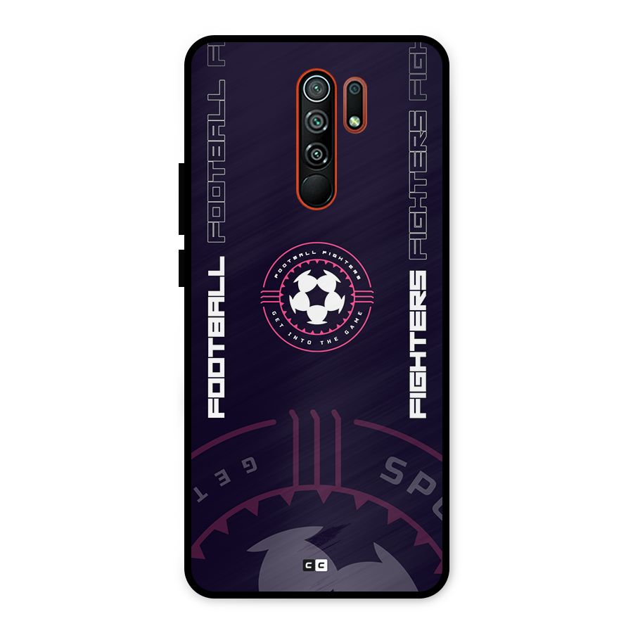 Football Fighters Metal Back Case for Redmi 9 Prime