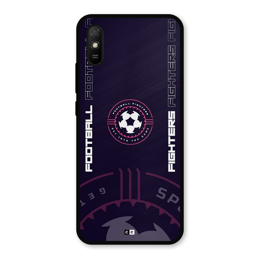 Football Fighters Metal Back Case for Redmi 9i
