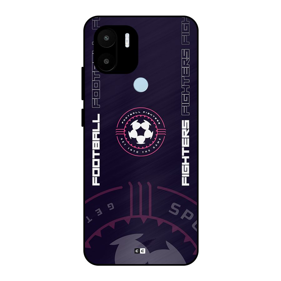 Football Fighters Metal Back Case for Redmi A2 Plus