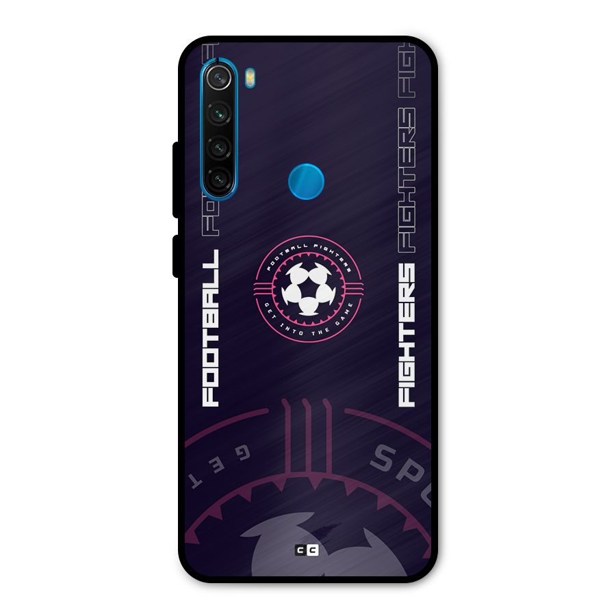Football Fighters Metal Back Case for Redmi Note 8