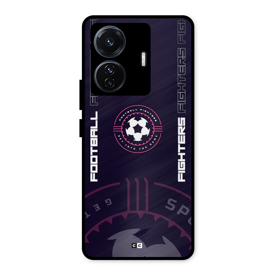 Football Fighters Metal Back Case for Vivo T1 Pro