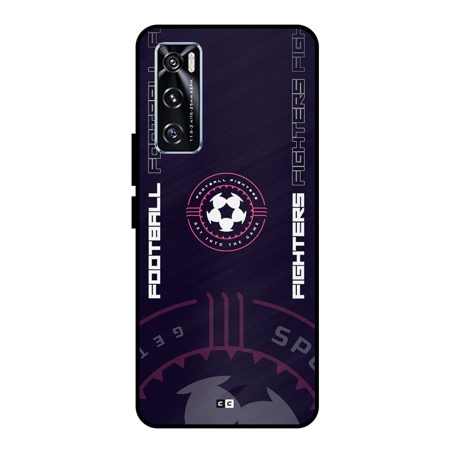 Football Fighters Metal Back Case for Vivo V20 SE
