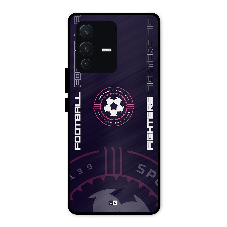 Football Fighters Metal Back Case for Vivo V23 5G