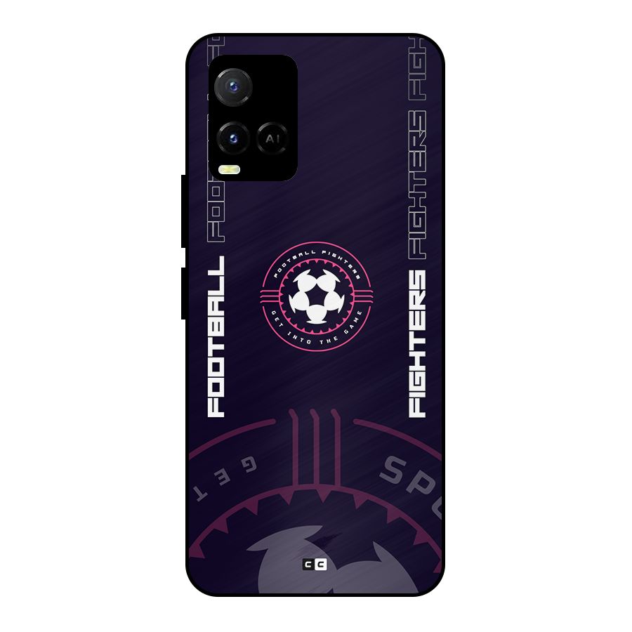 Football Fighters Metal Back Case for Vivo Y33s