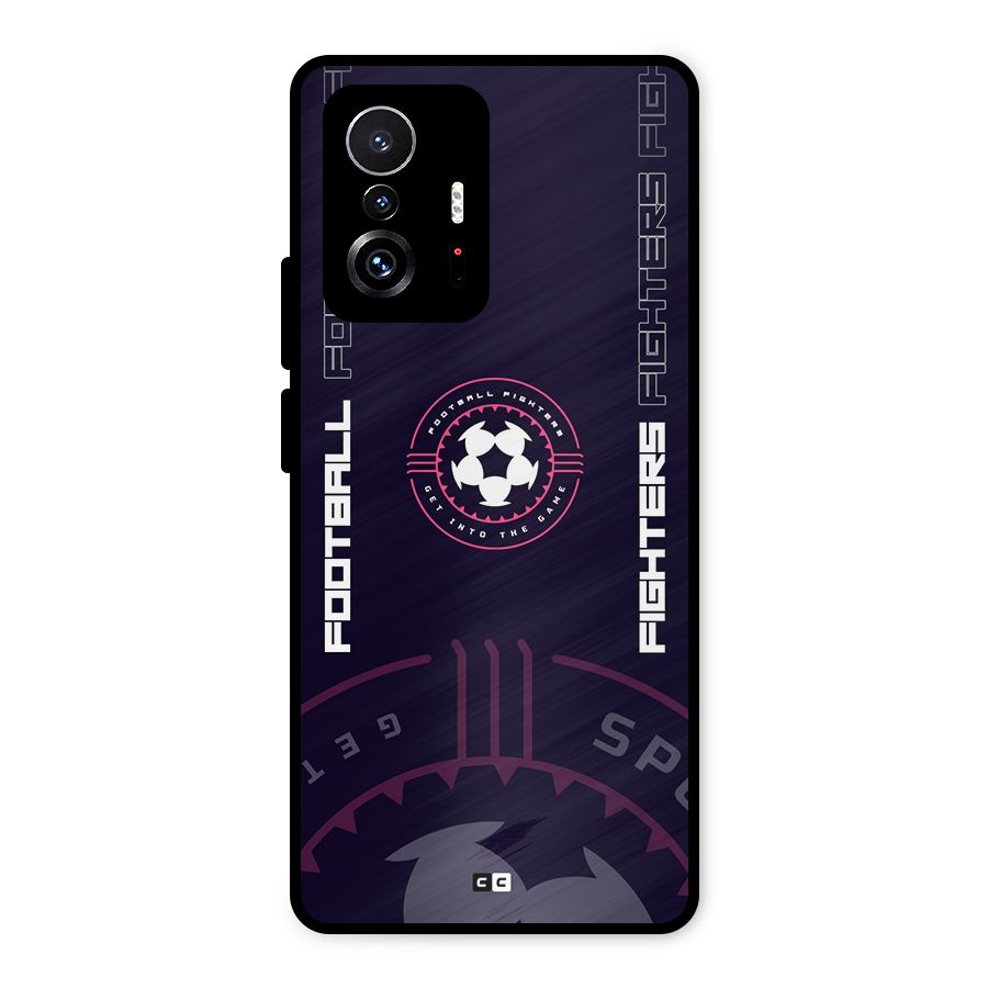 Football Fighters Metal Back Case for Xiaomi 11T Pro