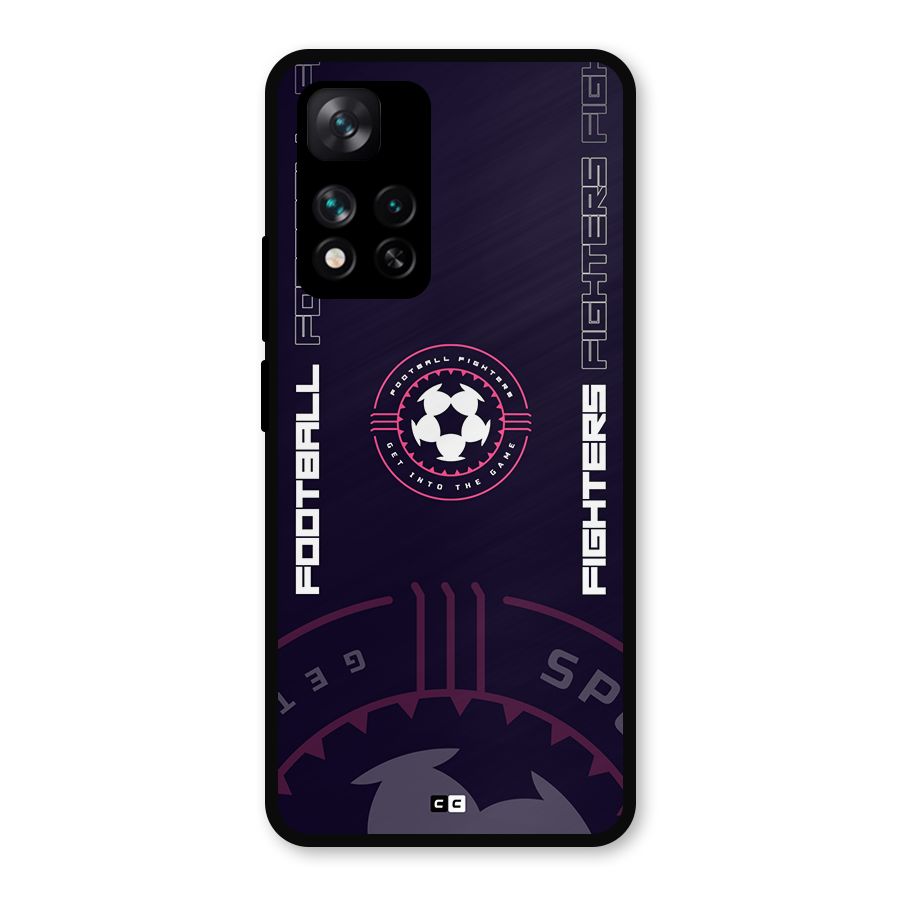 Football Fighters Metal Back Case for Xiaomi 11i 5G
