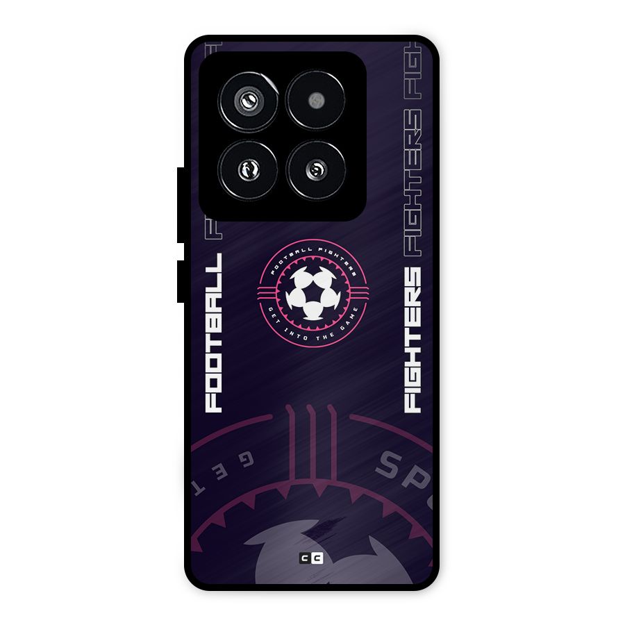 Football Fighters Metal Back Case for Xiaomi 14 Pro