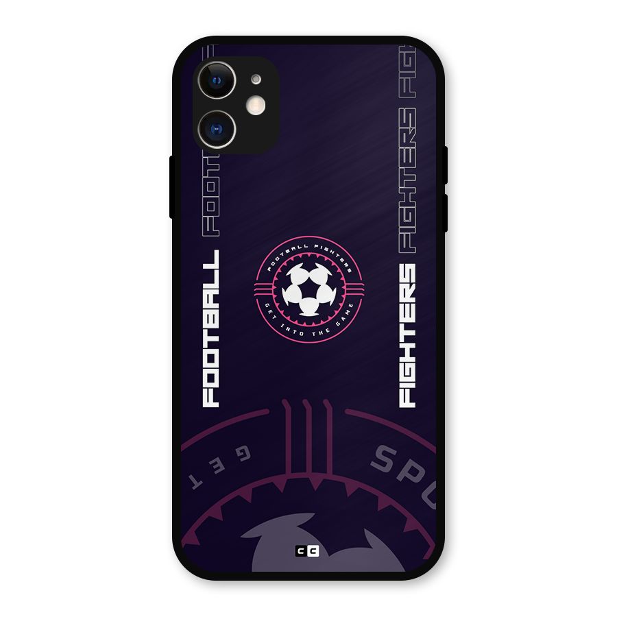 Football Fighters Metal Back Case for iPhone 11