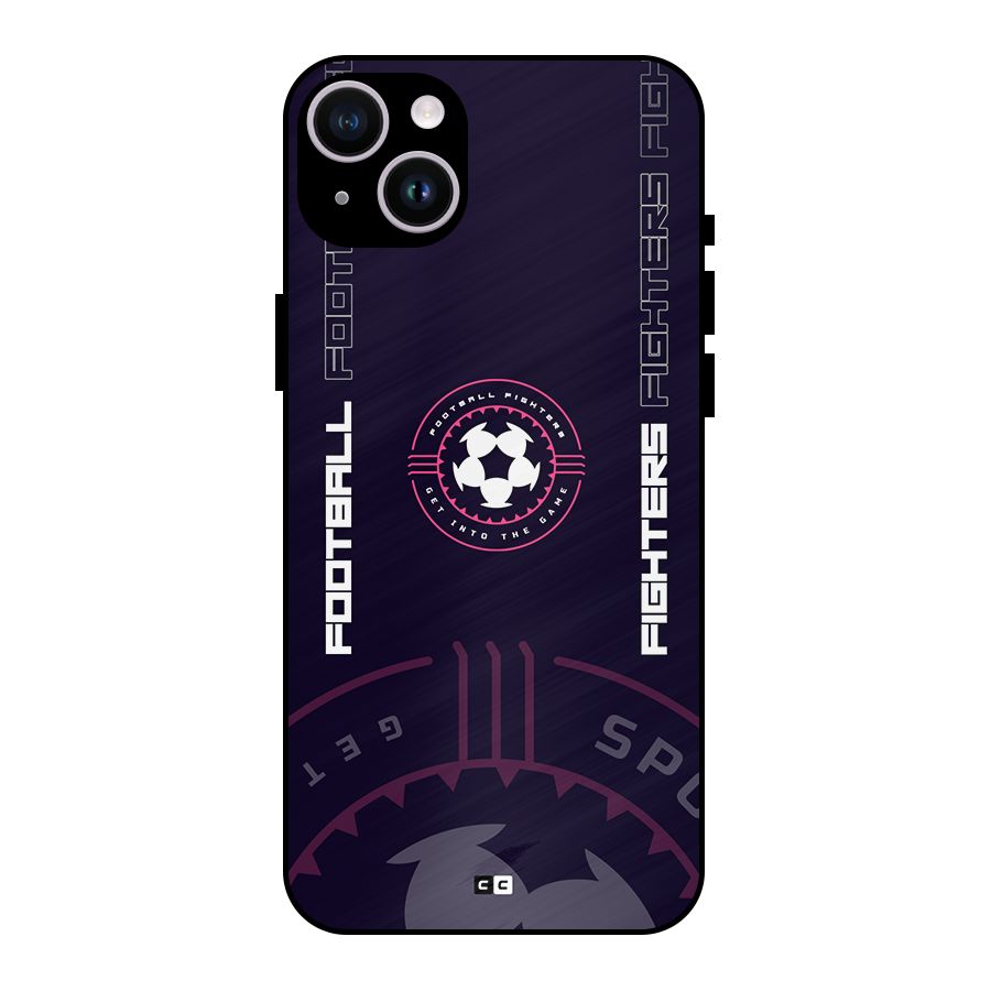 Football Fighters Metal Back Case for iPhone 14 Plus