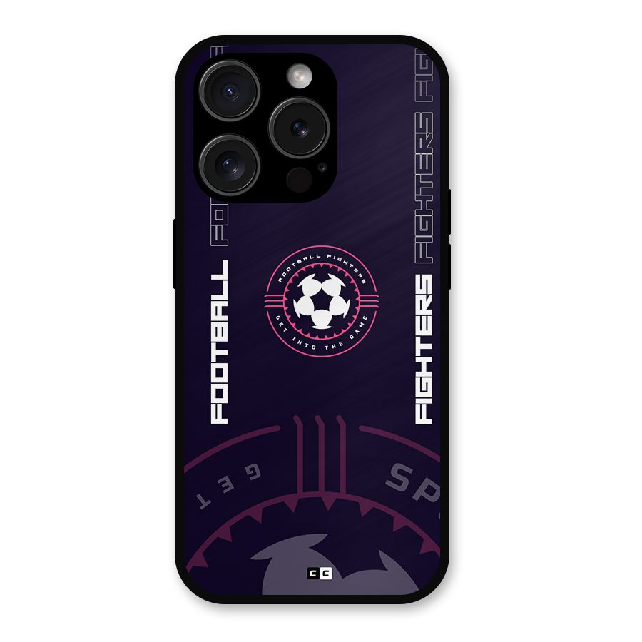 Football Fighters Metal Back Case for iPhone 15 Pro