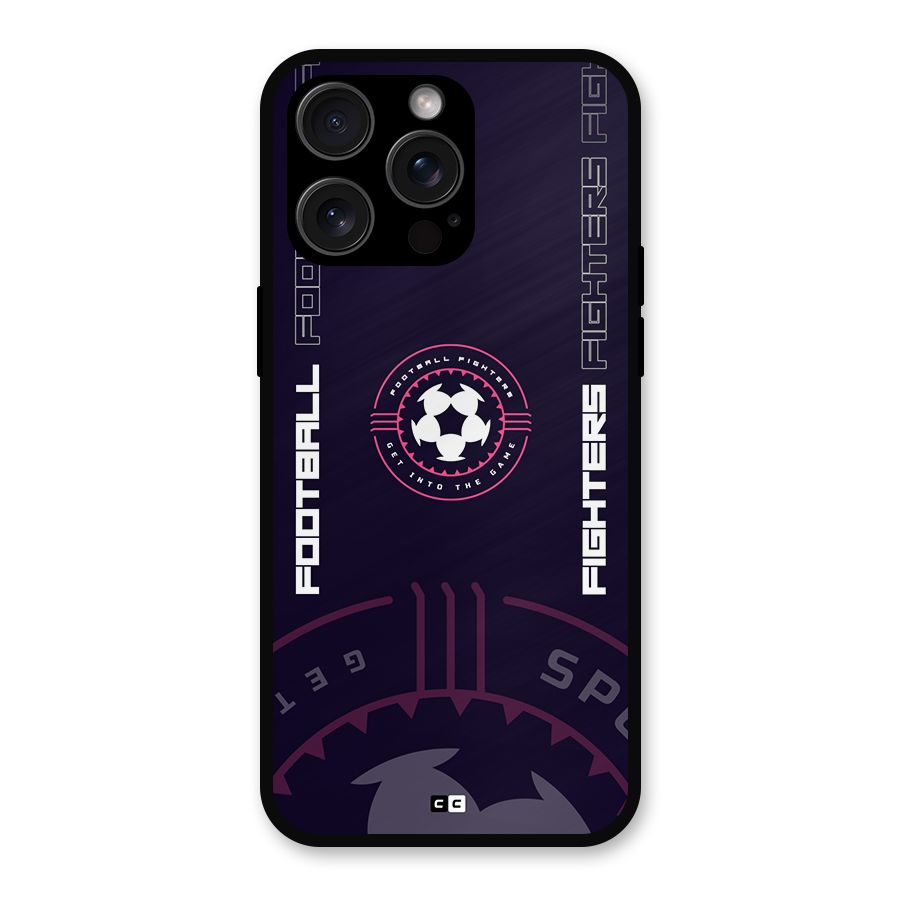 Football Fighters Metal Back Case for iPhone 15 Pro Max