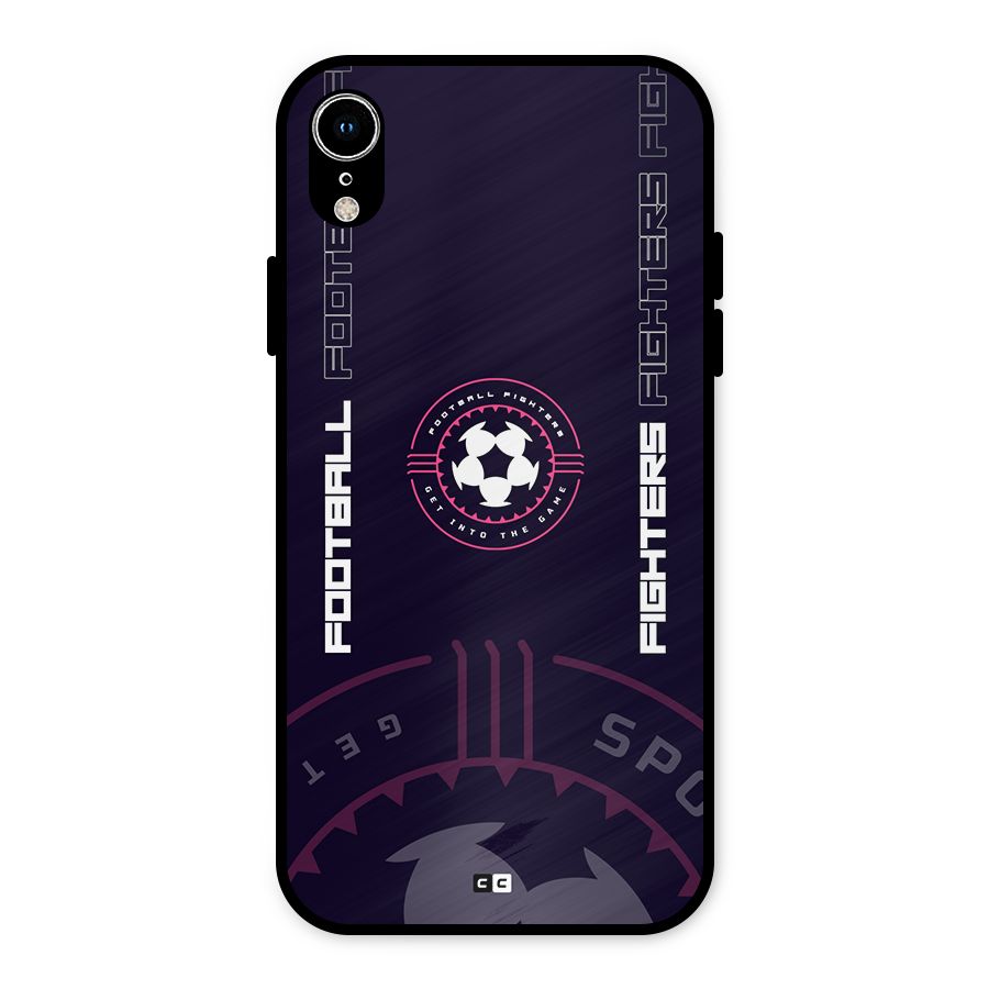 Football Fighters Metal Back Case for iPhone XR