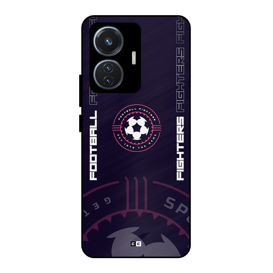 Football Fighters Metal Back Case for iQOO Z6 44W