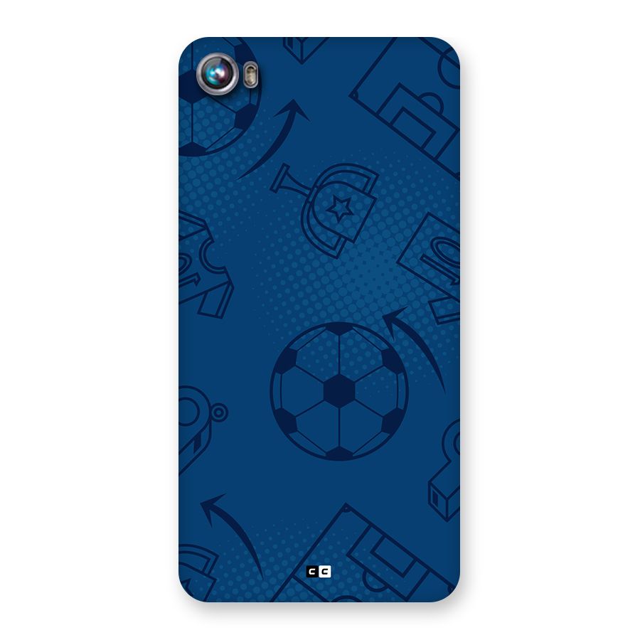 Football Texture Back Case for Canvas Fire 4 (A107)