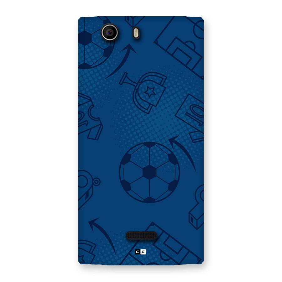 Football Texture Back Case for Canvas Nitro 2 E311