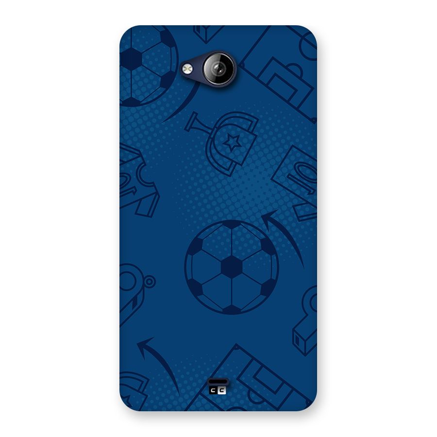 Football Texture Back Case for Canvas Play Q355