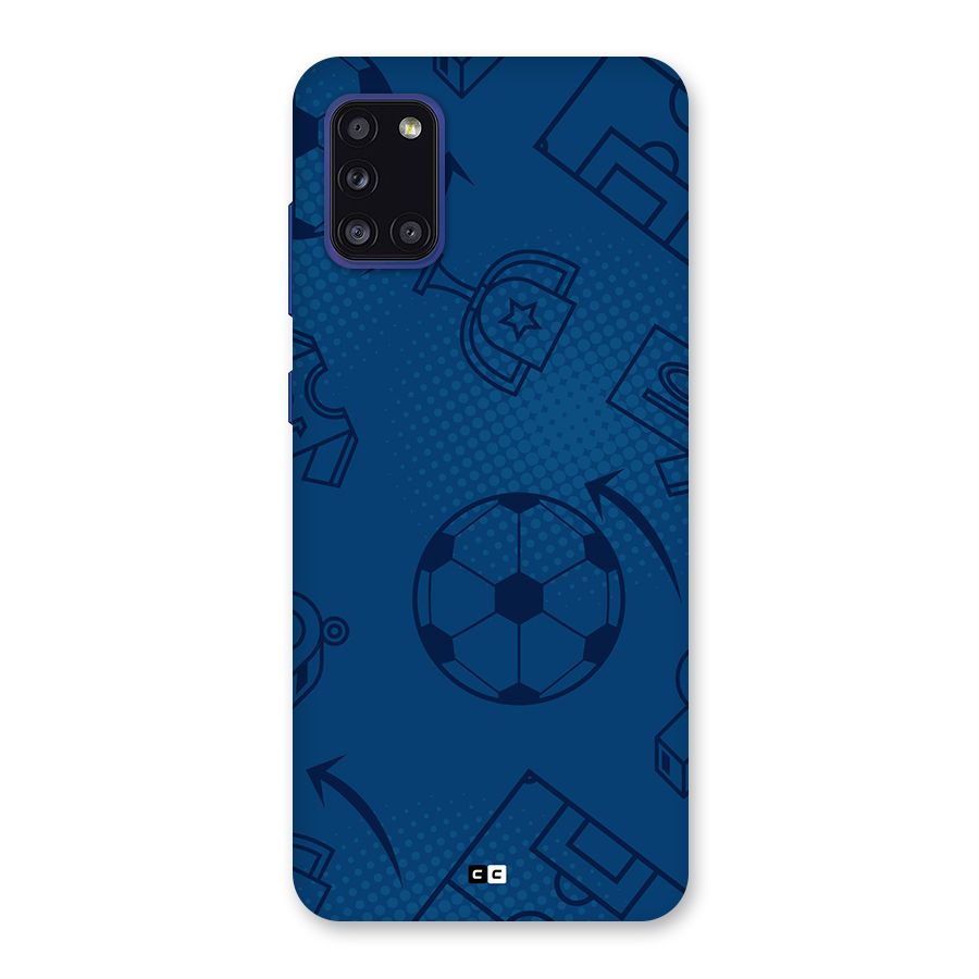 Football Texture Back Case for Galaxy A31