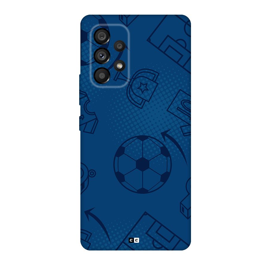 Football Texture Back Case for Galaxy A53 5G