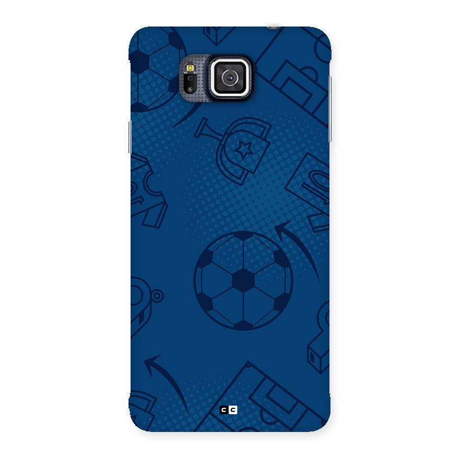 Football Texture Back Case for Galaxy Alpha