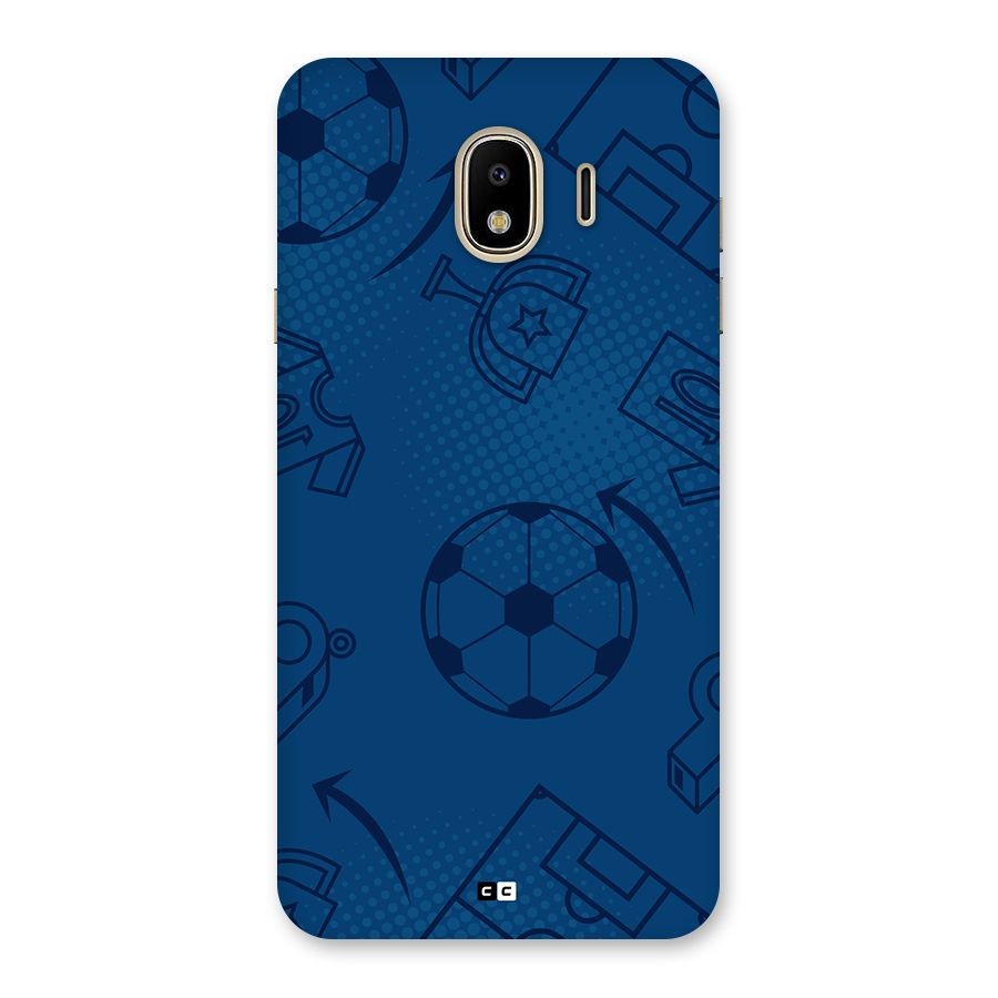 Football Texture Back Case for Galaxy J4