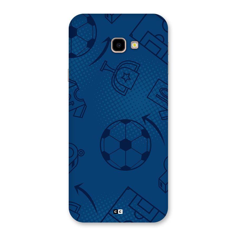 Football Texture Back Case for Galaxy J4 Plus