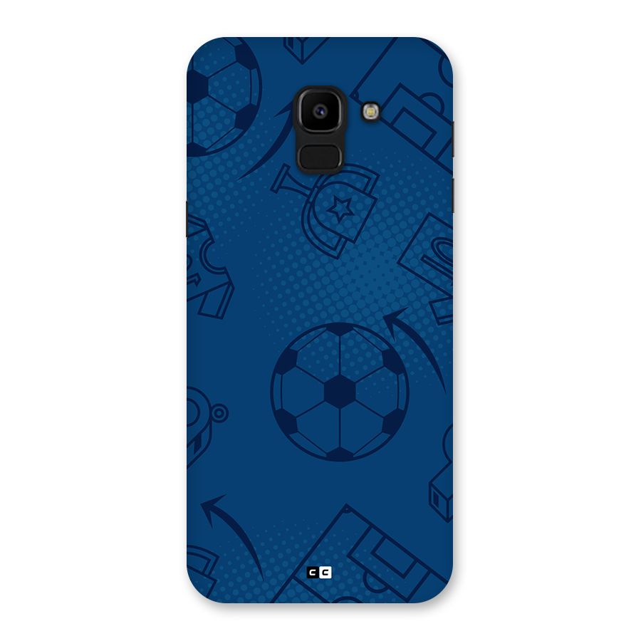 Football Texture Back Case for Galaxy J6