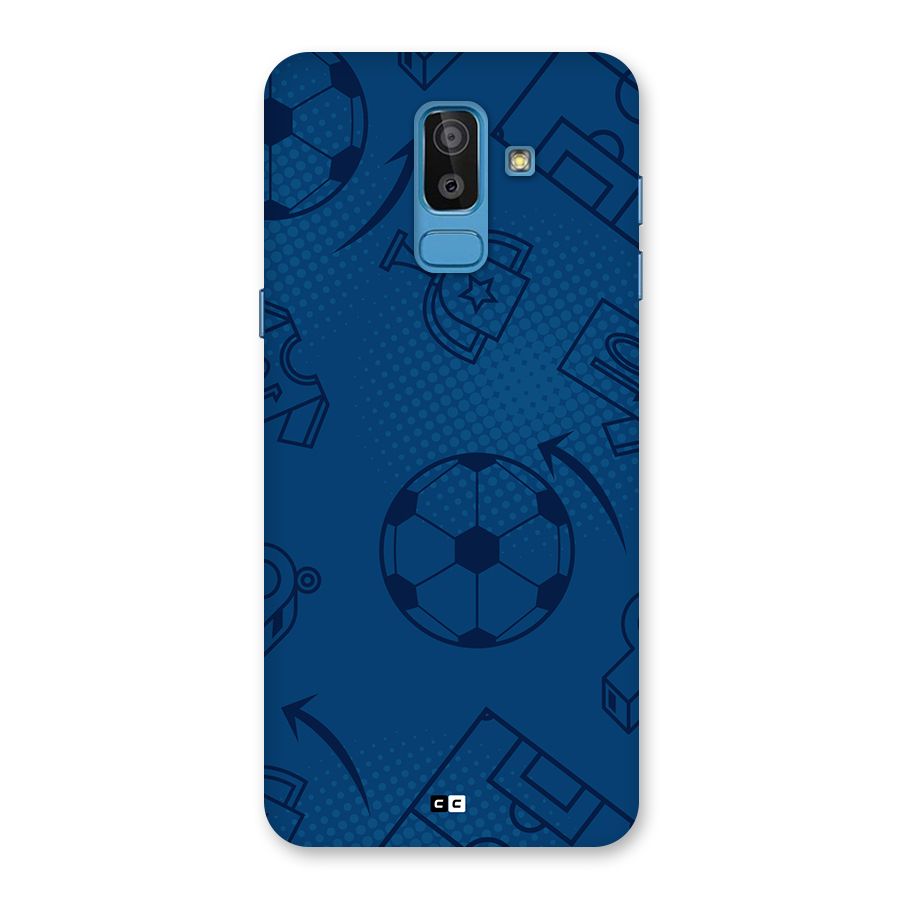 Football Texture Back Case for Galaxy J8