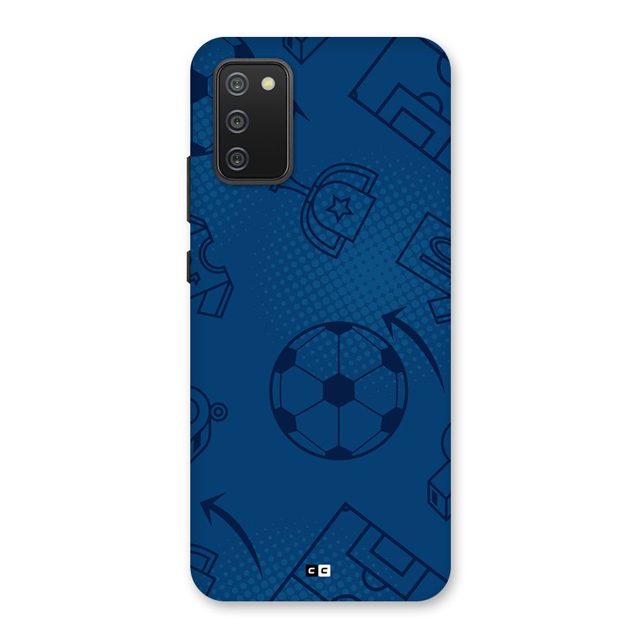 Football Texture Back Case for Galaxy M02s