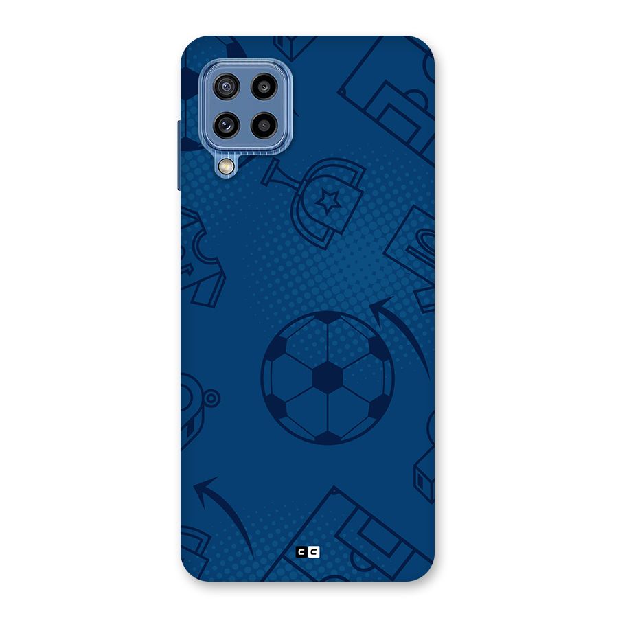 Football Texture Back Case for Galaxy M32