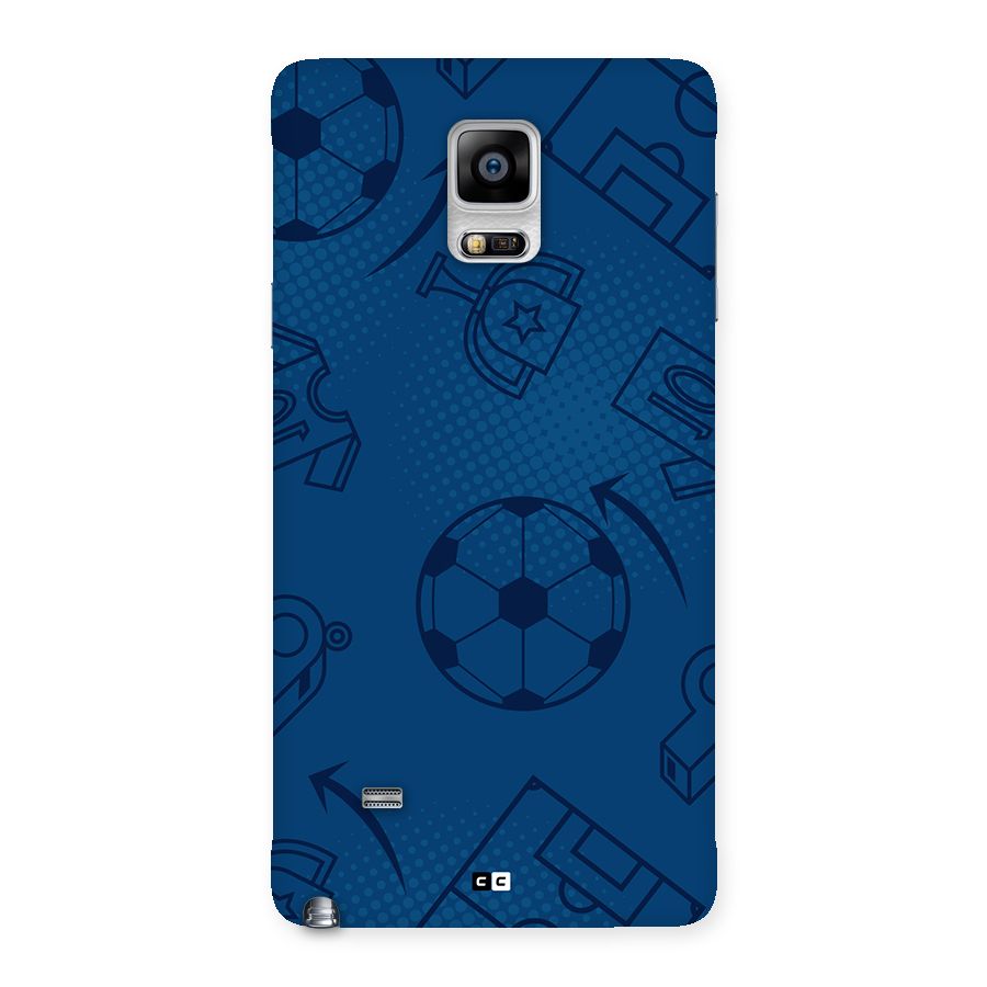 Football Texture Back Case for Galaxy Note 4