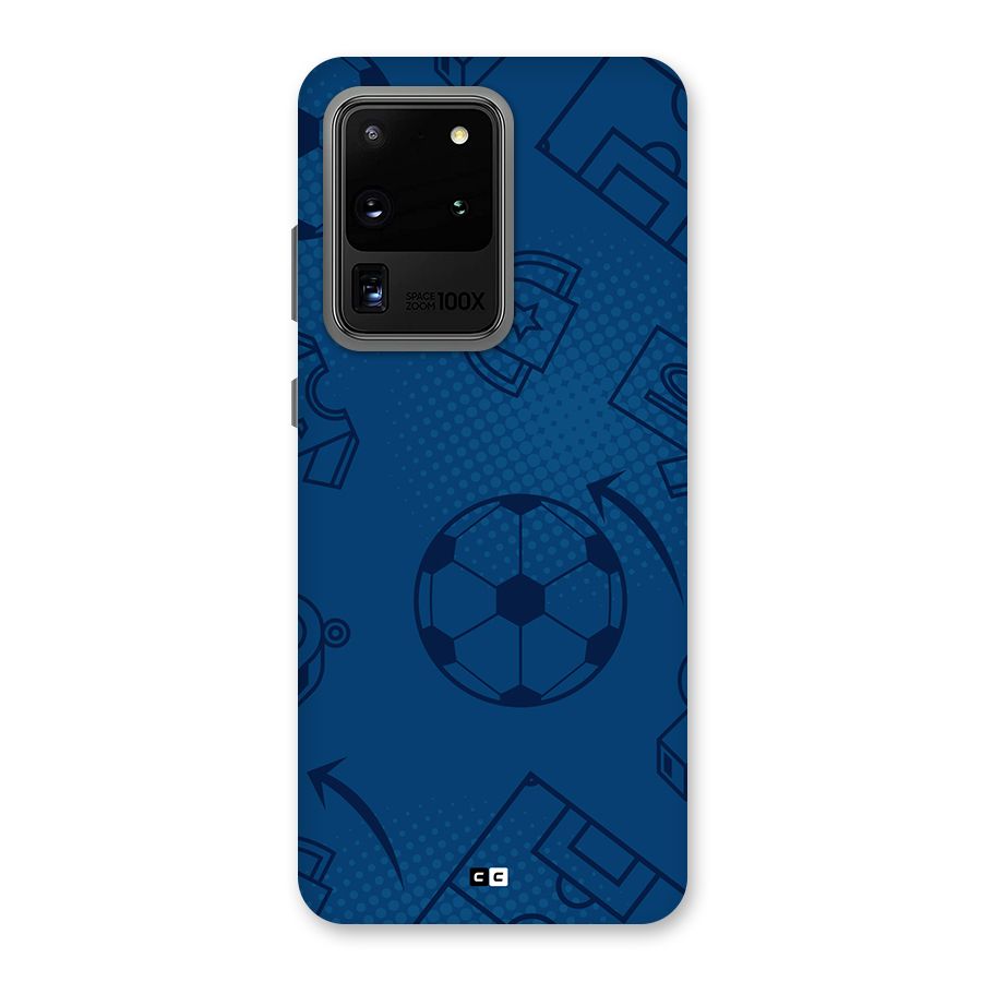 Football Texture Back Case for Galaxy S20 Ultra