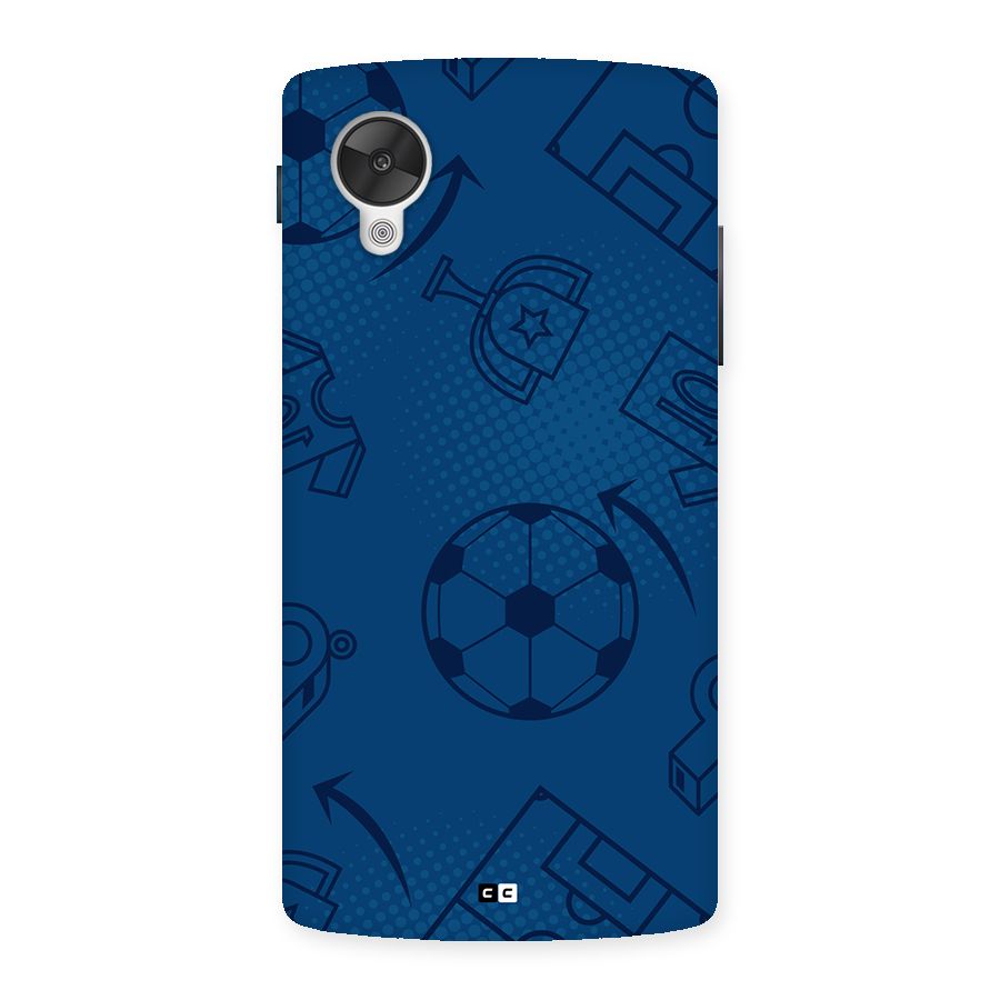 Football Texture Back Case for Google Nexus 5