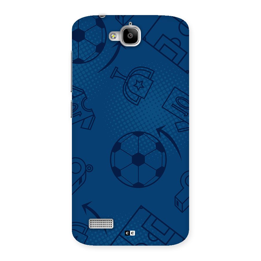 Football Texture Back Case for Honor Holly