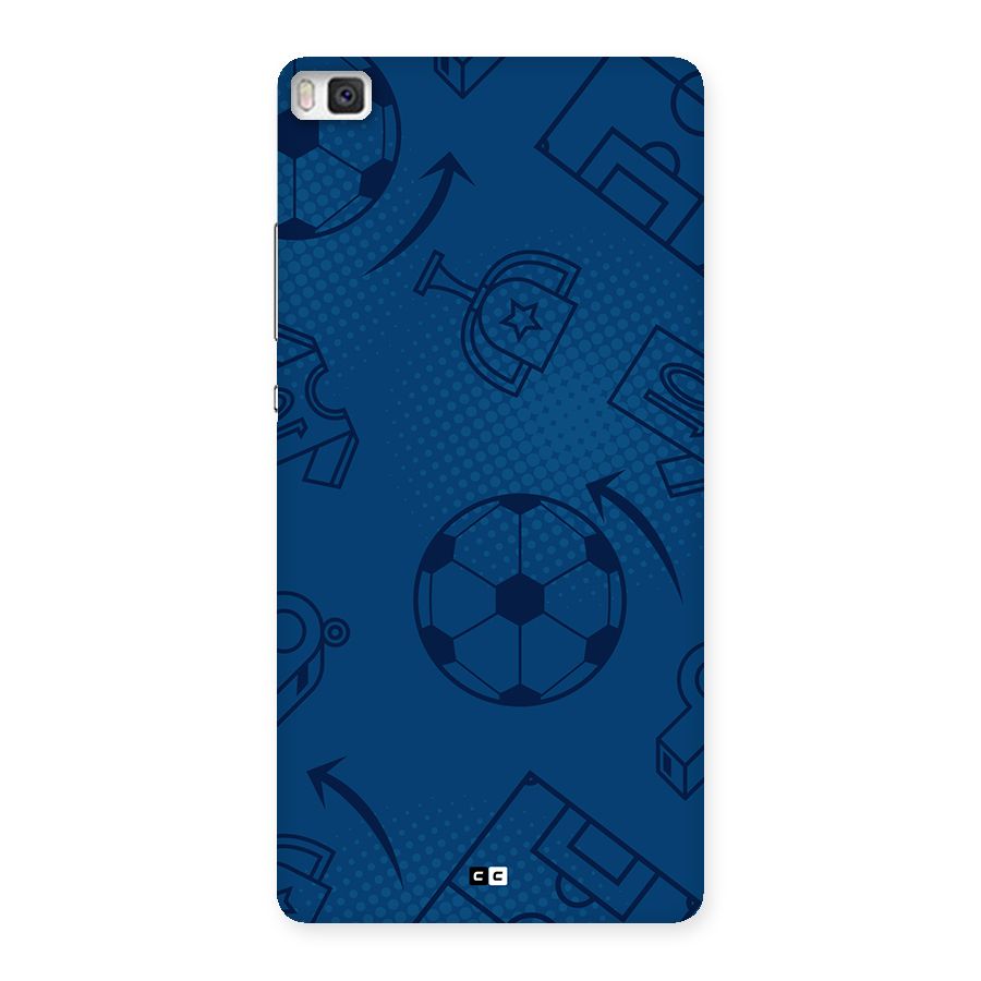 Football Texture Back Case for Huawei P8