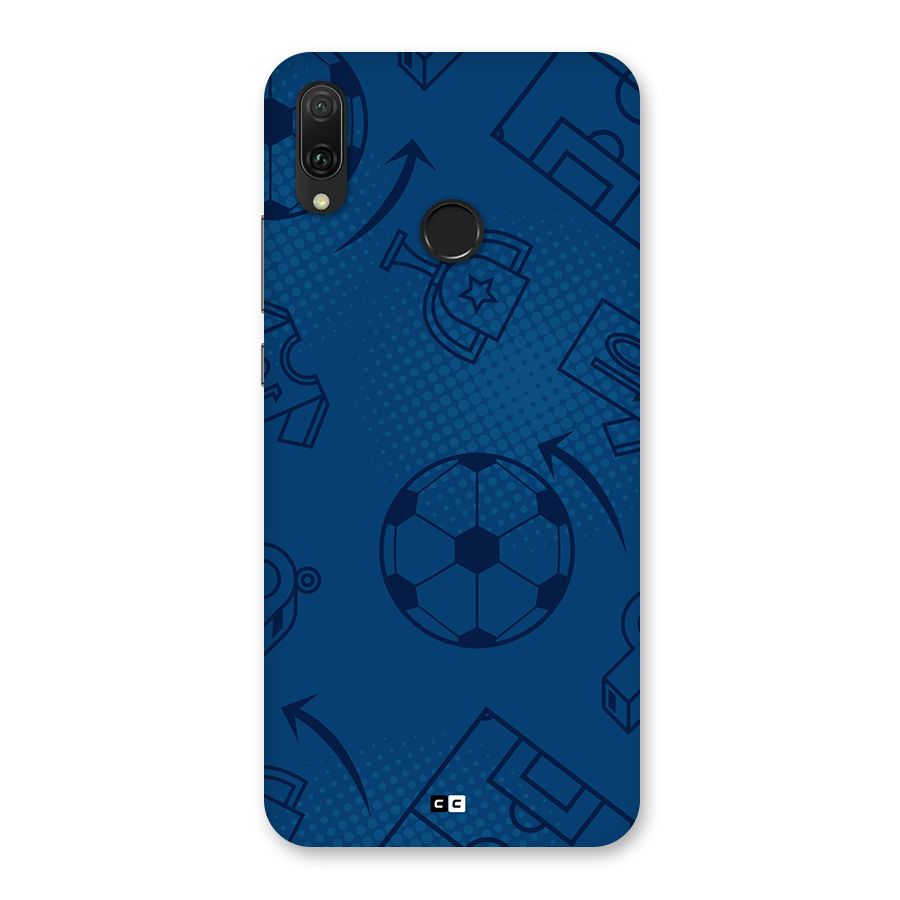 Football Texture Back Case for Huawei Y9 (2019)