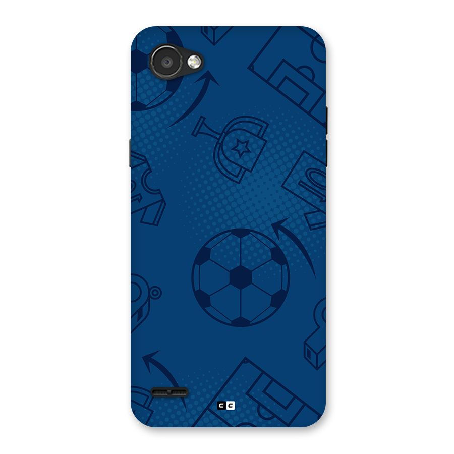 Football Texture Back Case for LG Q6
