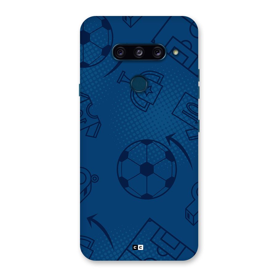 Football Texture Back Case for LG  V40 ThinQ
