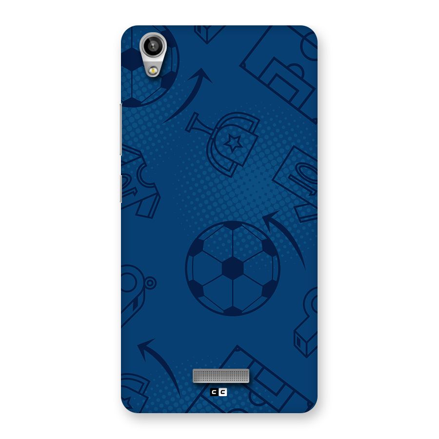 Football Texture Back Case for Lava Pixel V1