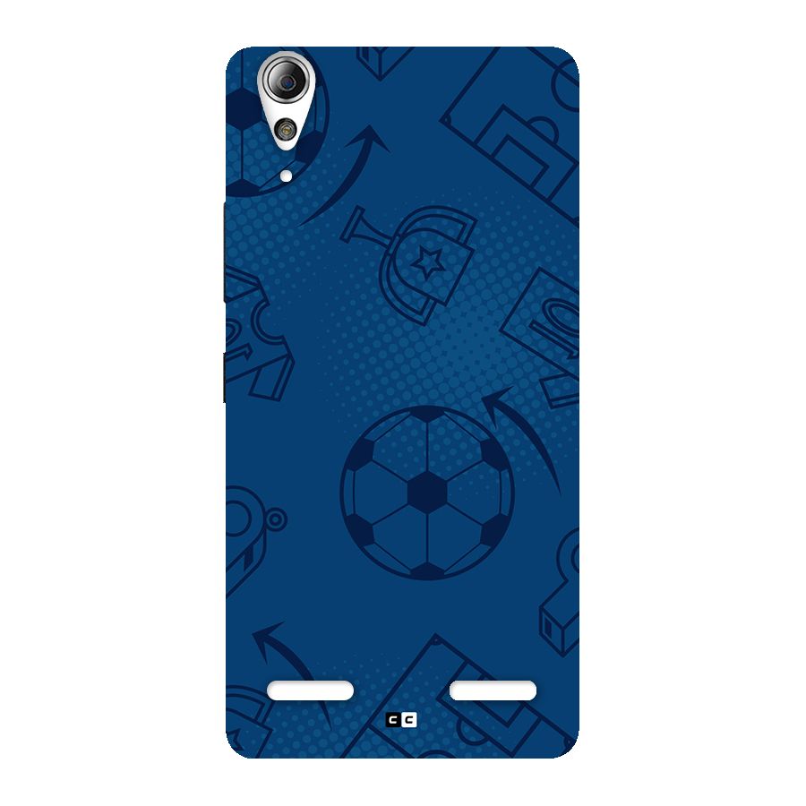 Football Texture Back Case for Lenovo A6000 Plus