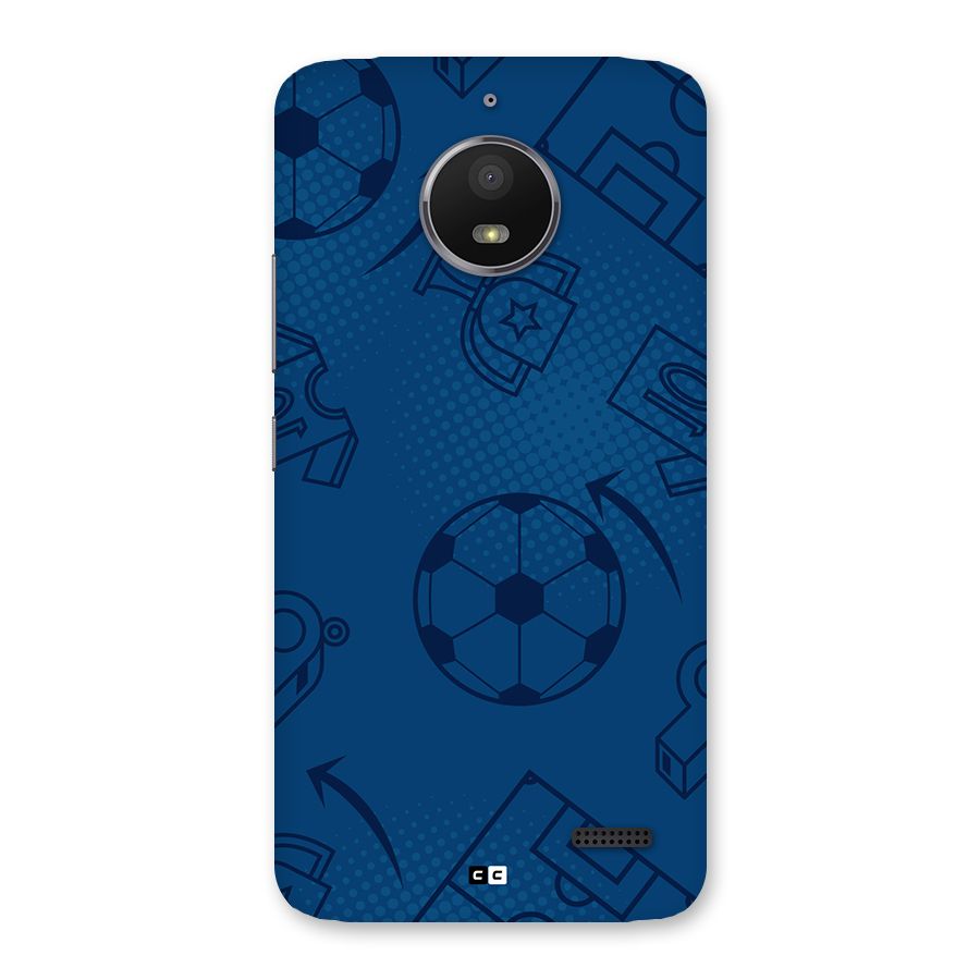 Football Texture Back Case for Moto E4