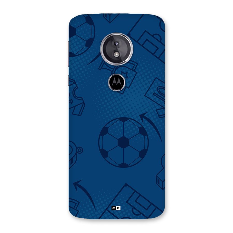 Football Texture Back Case for Moto E5