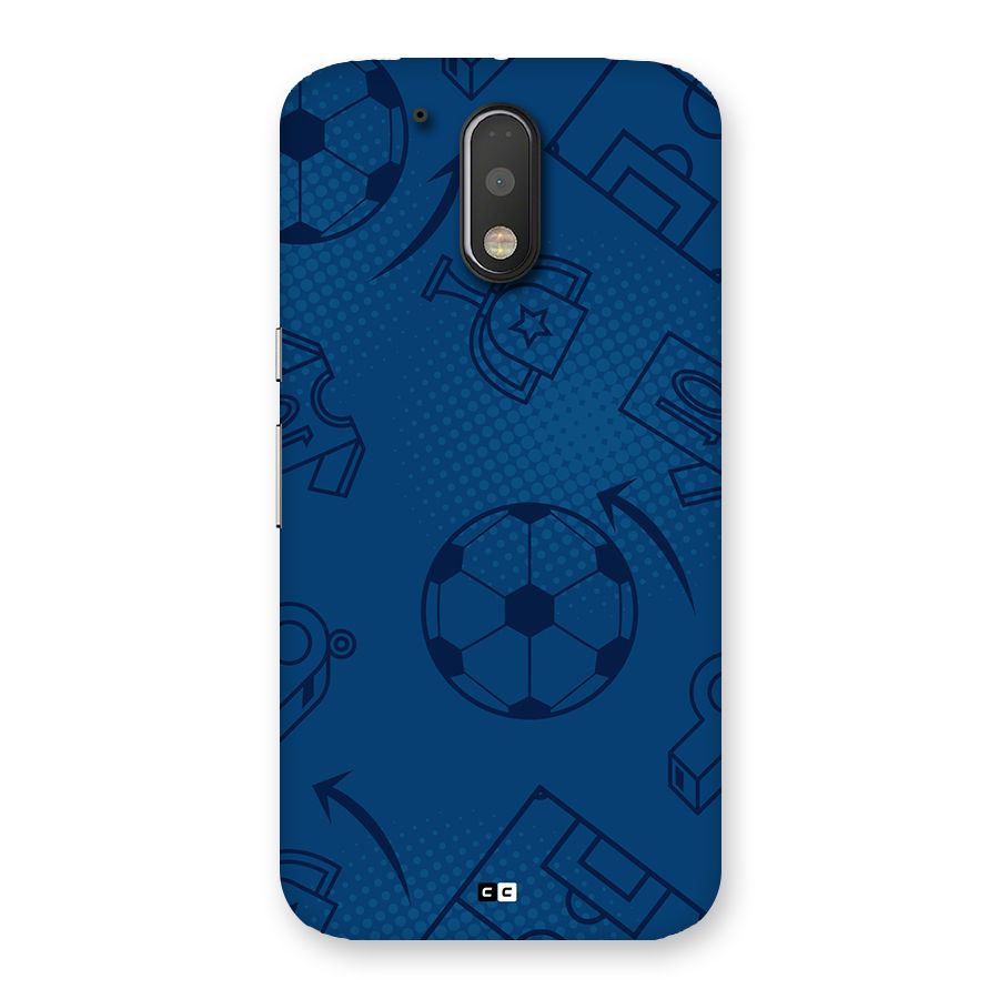 Football Texture Back Case for Moto G4 Plus