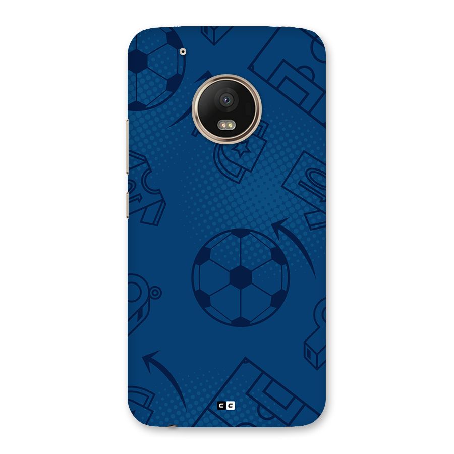 Football Texture Back Case for Moto G5 Plus