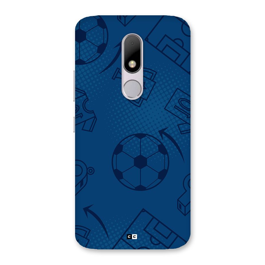 Football Texture Back Case for Moto M