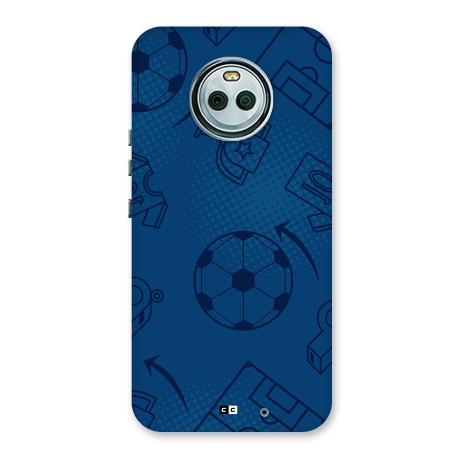 Football Texture Back Case for Moto X4