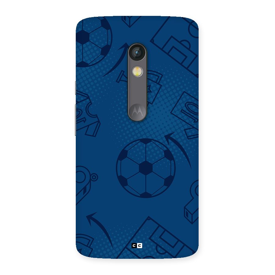 Football Texture Back Case for Moto X Play