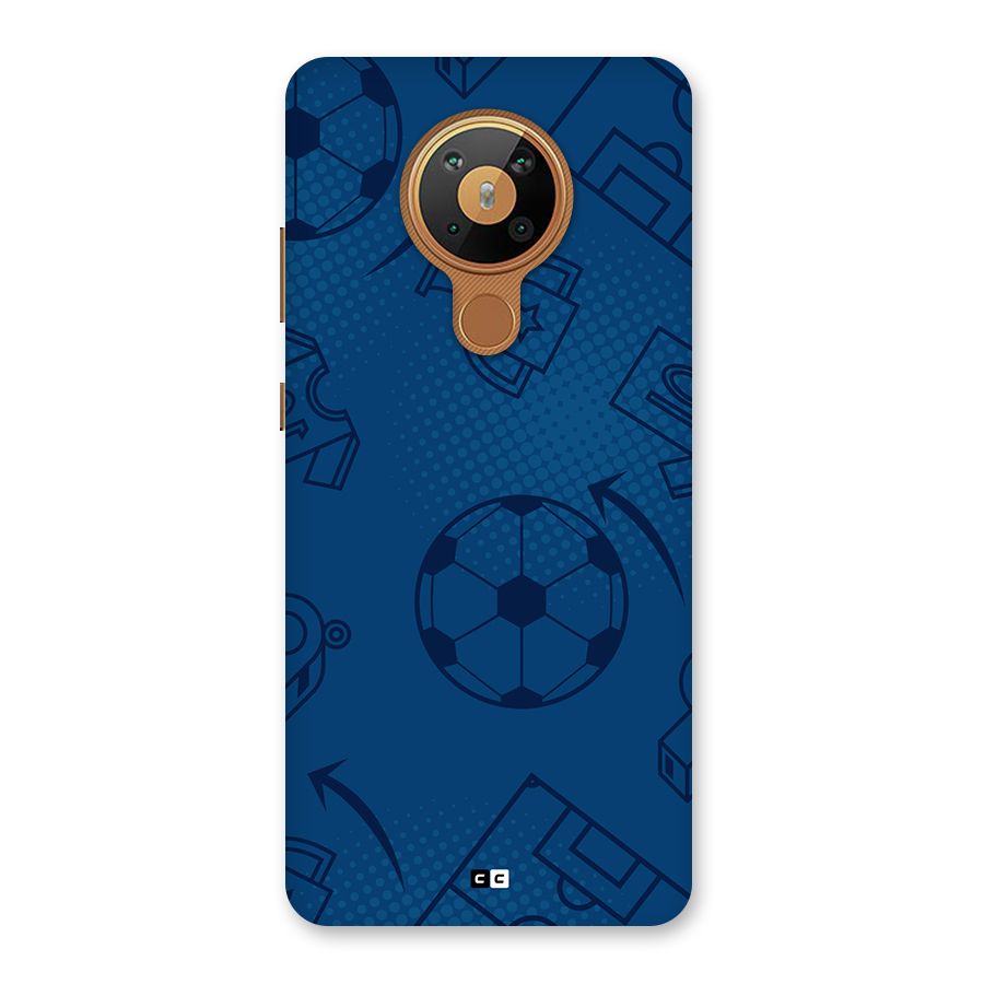 Football Texture Back Case for Nokia 5.3