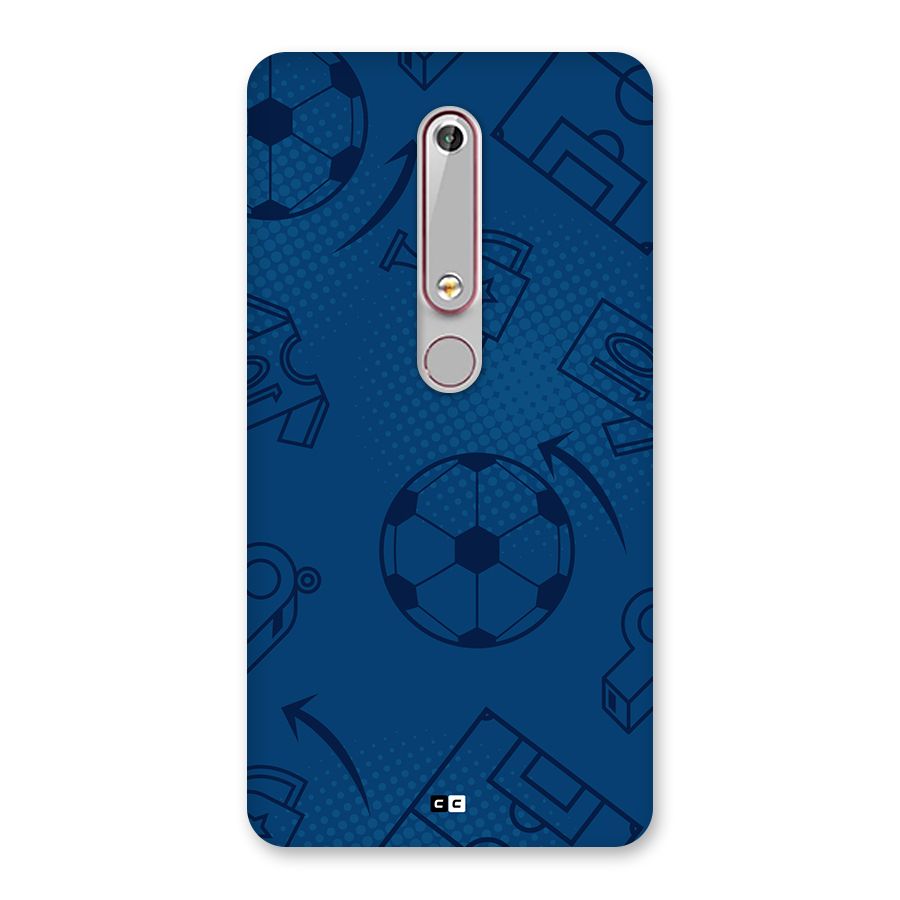 Football Texture Back Case for Nokia 6.1