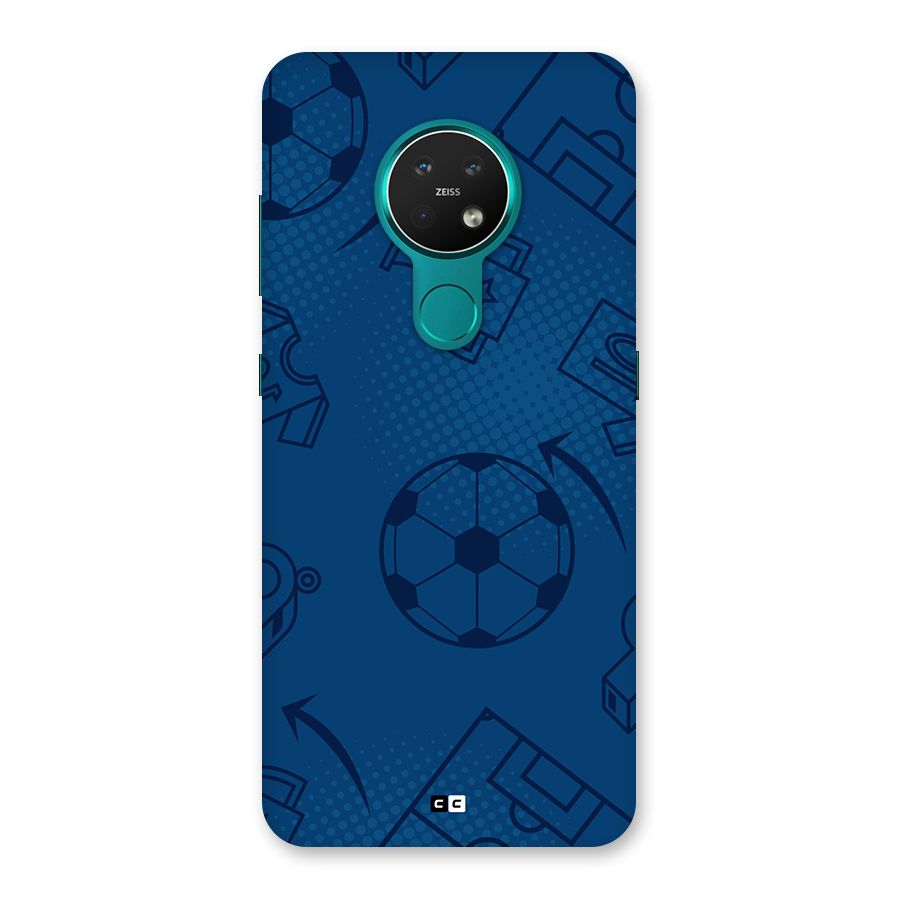 Football Texture Back Case for Nokia 7.2